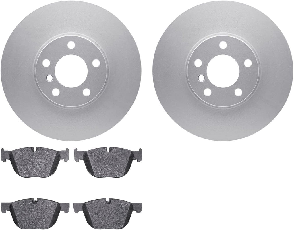 Front Geospec Brake Rotors with 5000 Advanced Brake Pads 4502-31265