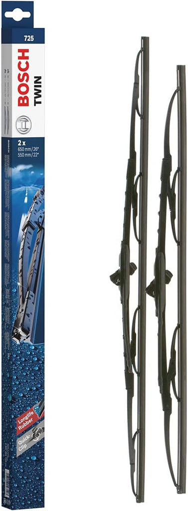 Wiper Blade Twin 725, Length: 650Mm/550Mm – Set of Front Wiper Blades