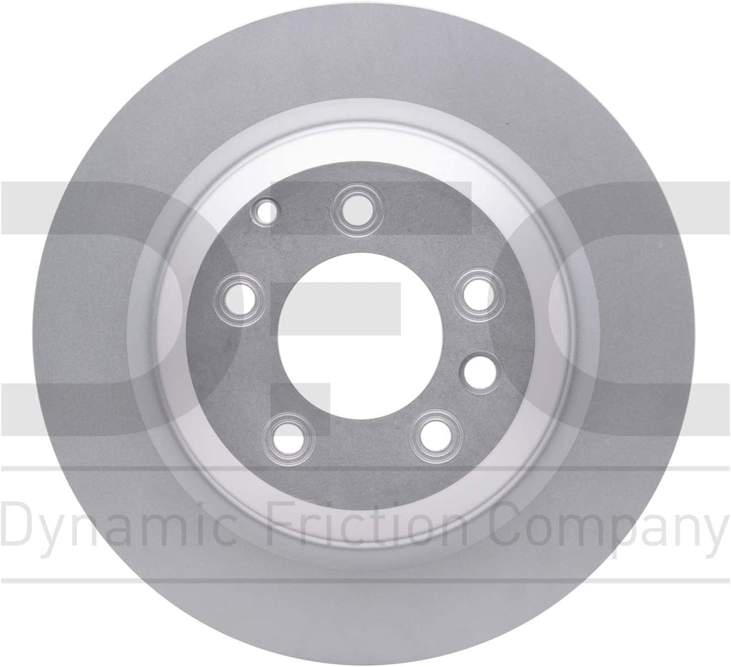 Rear  GEOSPEC Coated Brake Rotor 604-02089 (1) for 2005-2018 Porsche Cayenne, 2008-2009 Volkswagen Touareg