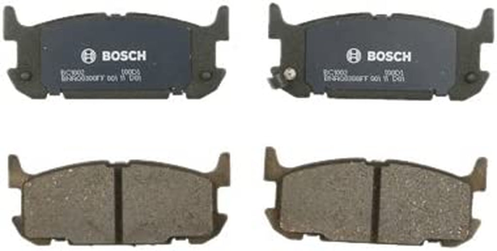 BC1002 Quietcast Premium Ceramic Disc Brake Pad Set - Compatible with Select Mazda Miata; REAR