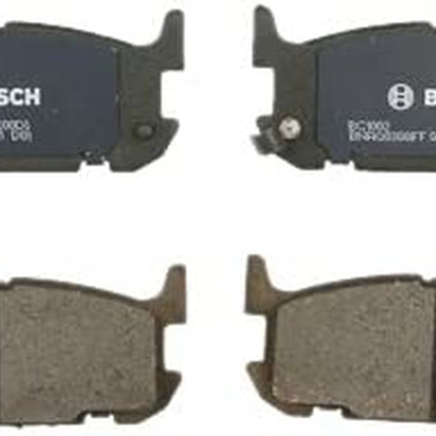 BC1002 Quietcast Premium Ceramic Disc Brake Pad Set - Compatible with Select Mazda Miata; REAR