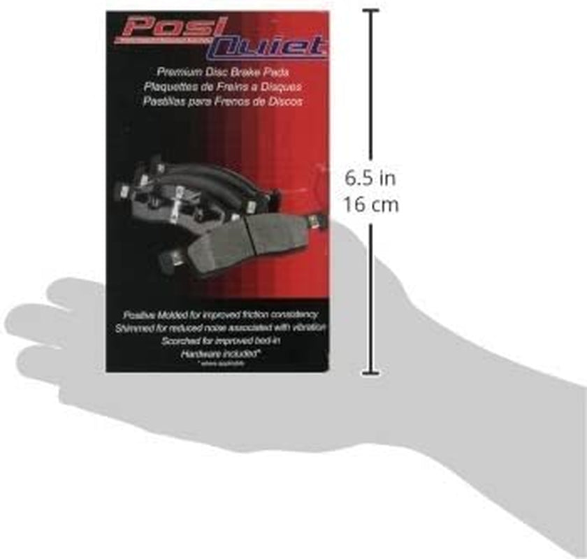 Parts 102.09000 102 Series Semi Metallic Standard Brake Pad