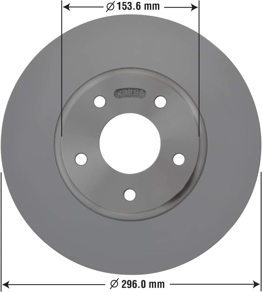 Front Brake Rotors Ceramic Pads Kit for Nissan Altima Maxima Goodyear PRK68814F