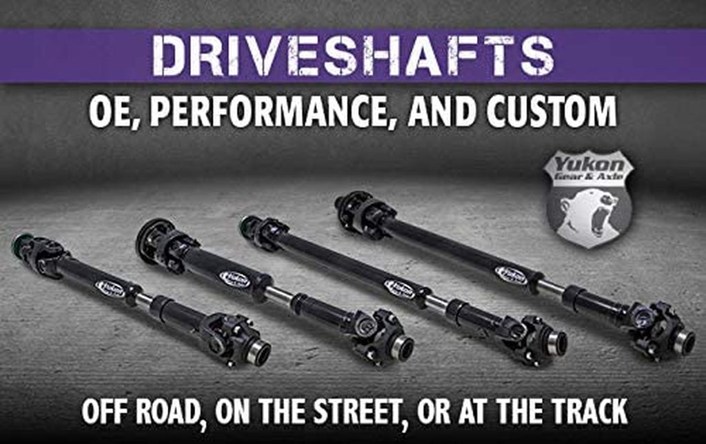 & Axle (YDS003) Performance Driveshaft for Jeep Wrangler JK Rear - 4 Door (2007-2011) Heavy Duty CV 1310