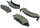 Centric 102.00500 Ctek Metallic Brake Pads - For