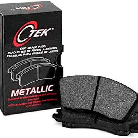 Parts 102.07980 102 Series Semi Metallic Standard Brake Pad