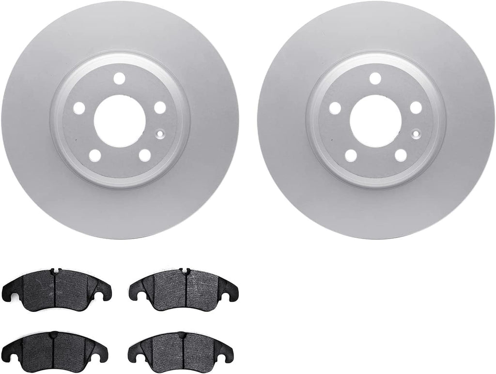 Front Geospec Brake Rotors with 5000 Advanced Brake Pads 4502-73132