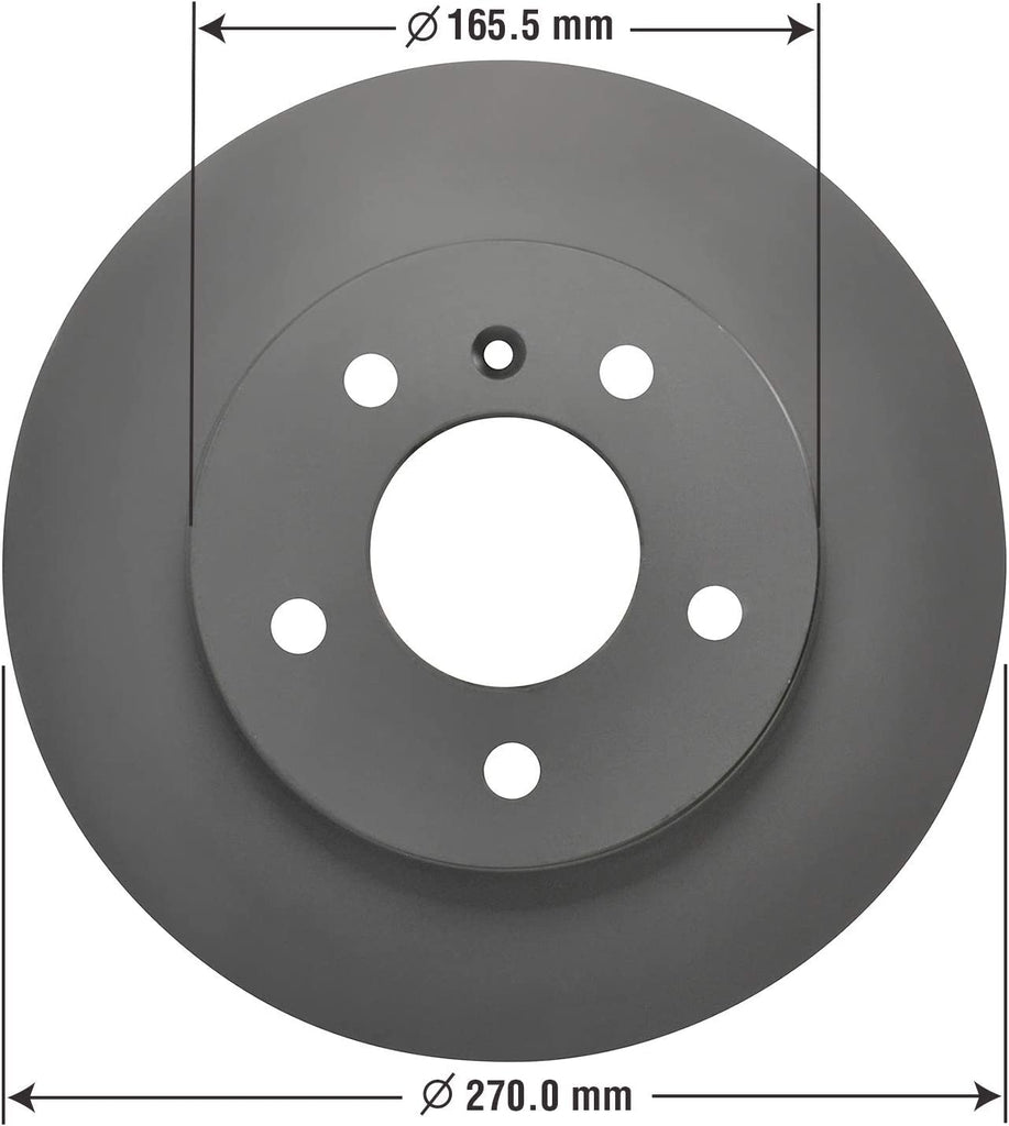 Rear Brake Rotors & Ceramic Pads Kit for Chevy Impala Buick Grand Prix & More