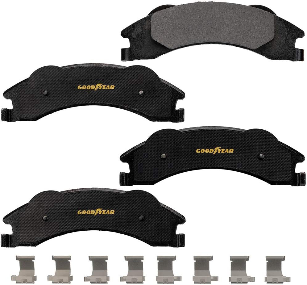 GYD1329 Truck and SUV Carbon Ceramic Rear Disc Brake Pads Set Vehicle Replacement Part for Ford E-Series 2008-2019