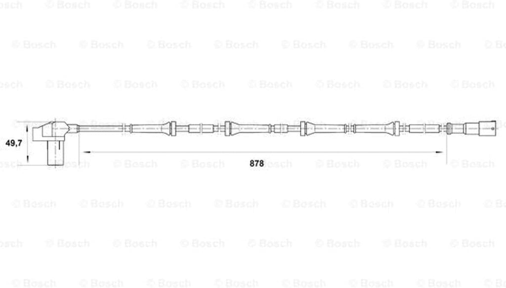 0265006711 Wheel-Speed Sensor