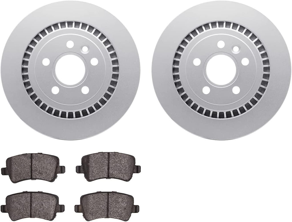 Rear Geospec Brake Rotors with 5000 Advanced Brake Pads 4502-27109