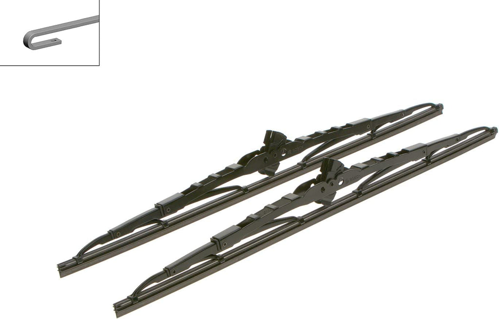 3 397 118 505 Wiper Blade Set Twin Spoiler 450S, 450 X 450 Mm