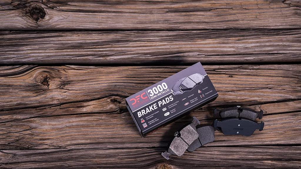 3000 Semi-Metallic Brake Pads 1311-1333-00-Front Set for 2010-2012 Ford F-250 Super Duty, 2010-2012 Ford F-350 Super Duty