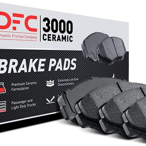3000 Ceramic Brake Pads 1310-1061-00-Front Set for 2006 BMW 325Xi, 2006 BMW 330I, 2006 BMW 330Xi, 2006-2007 BMW 323I, 2006-2007 BMW 325I, 2007 BMW 328I, 2007 BMW 328Xi,
