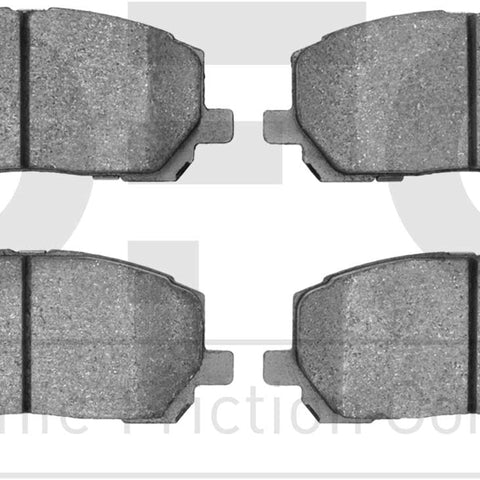 3000 Ceramic Brake Pads 1310-0884-00-Front Set for 2001-2007 Toyota Highlander