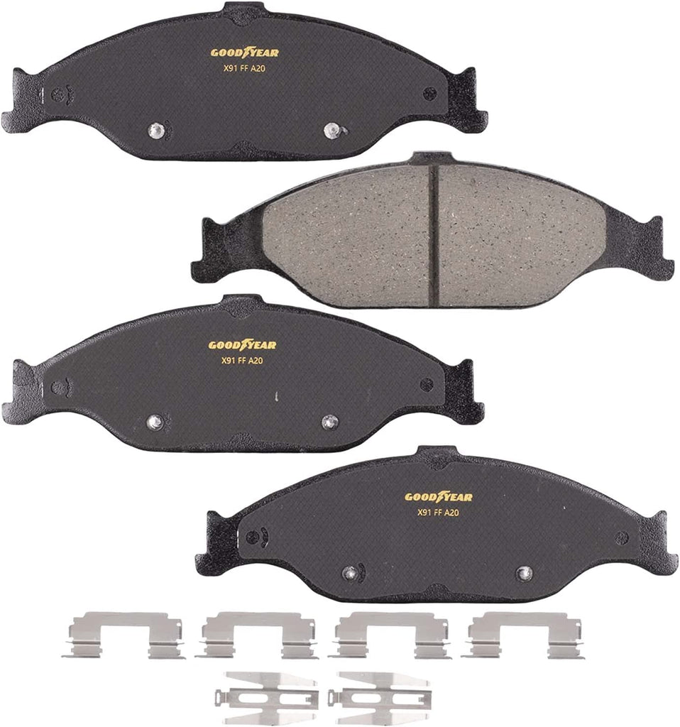 Premium Front Brake Pads for 1999-2004 Ford Mustang  GYD804