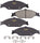 Premium Front Brake Pads for 1999-2004 Ford Mustang  GYD804