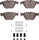 3000 Ceramic Brake Pads and Hardware Kit