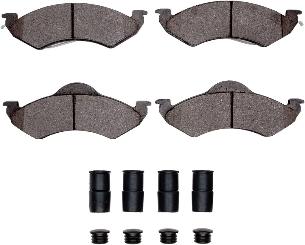 3000 Semi-Metallic Brake Pads and Hardware Kit