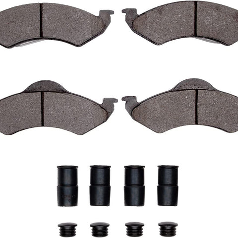 3000 Semi-Metallic Brake Pads and Hardware Kit