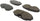 Parts 102.04860 102 Series Semi Metallic Standard Brake Pad