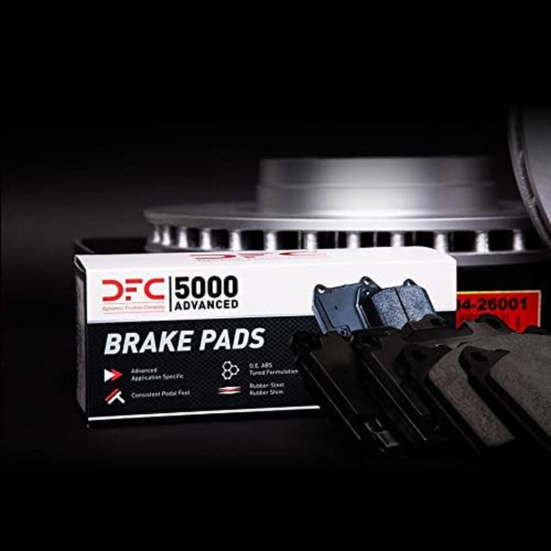 5000 Advanced Brake Pads - Ceramic 1551-1037-00-Rear Set
