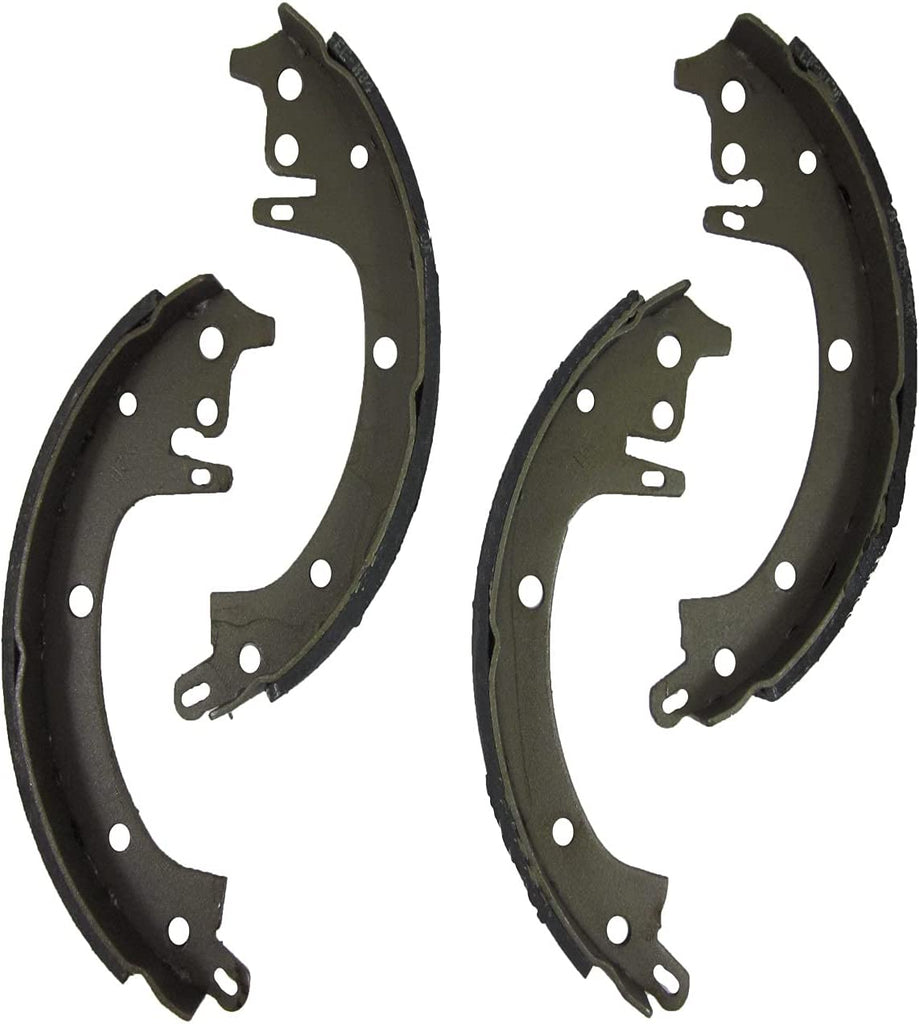 Goodyear Anti-Rust Coating Rear Brake Shoe with Pins & Levers for Buick,Toyota & More GYS440