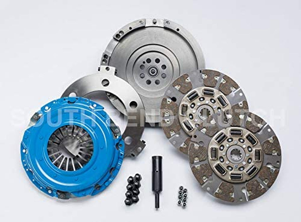SDDMAXY-ORG Street Dual Disc Clutch Kit (01-09/2005 Chevy 6.6L Duramax LLY-LB7), 1 Pack