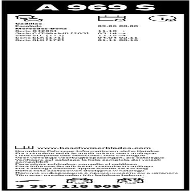 443  Aerotwin Wiper Blade Set
