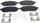 BR1083 Brake Pads