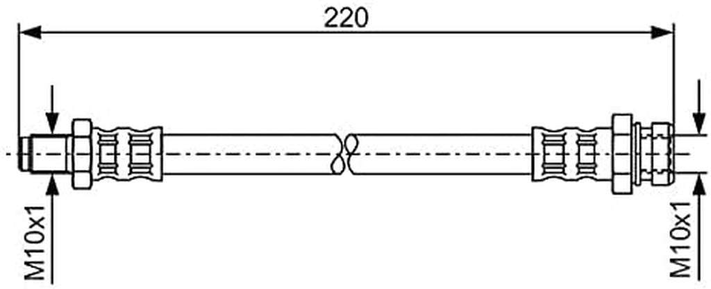1 987 476 347 Brake Hose