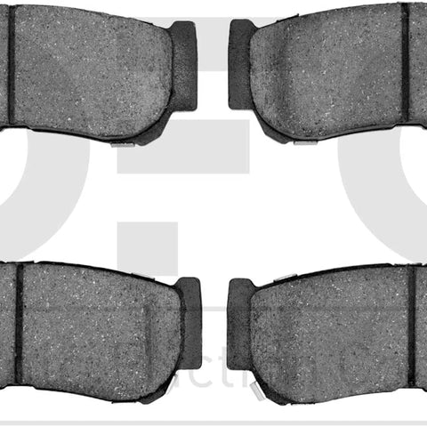 5000 Advanced Brake Pads - Ceramic 1551-1297-00-Rear Set for 2007-2009 Hyundai Santa Fe