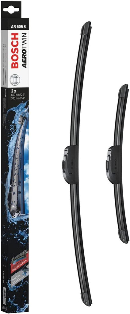 Bosch Wiper Blade Aerotwin AR605S, Length: 600Mm/340Mm – Set of Front Wiper Blades