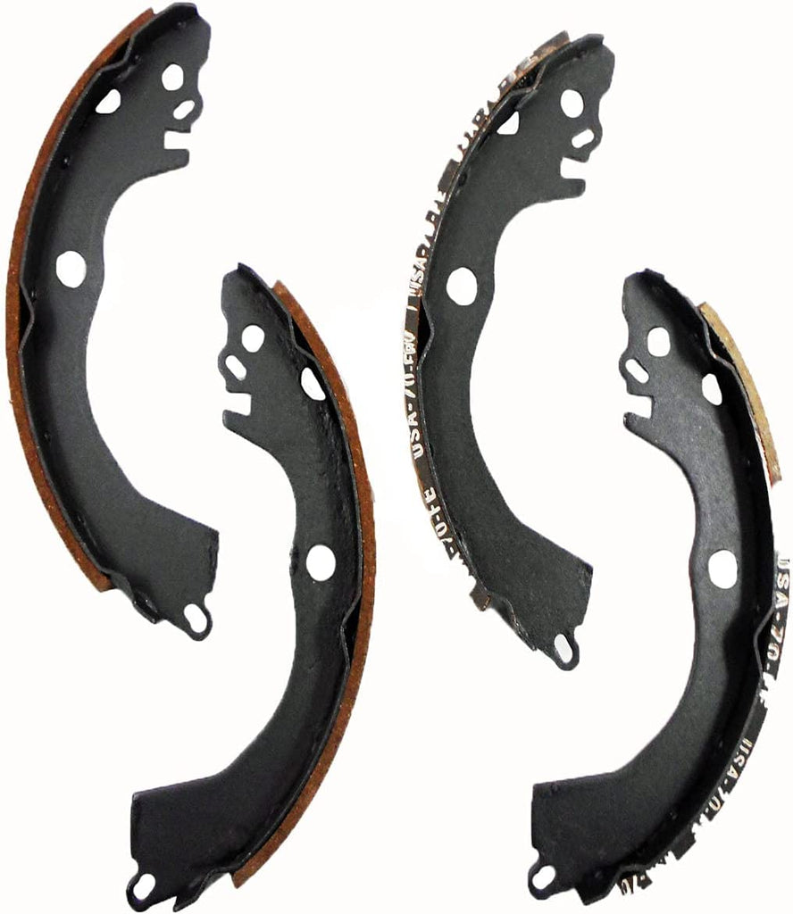 Premium Rear Brake Shoes for 90-93 Geo Storm 91-93 Isuzu Stylus Goodyear GYS628