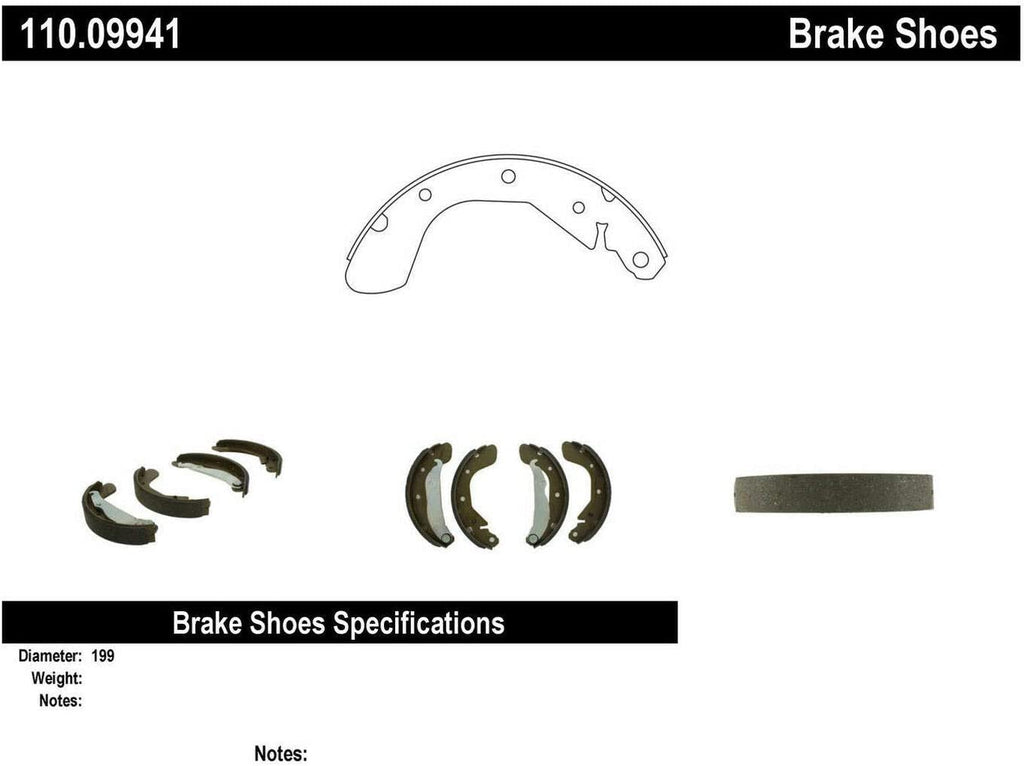 110.09941 Brake Shoe