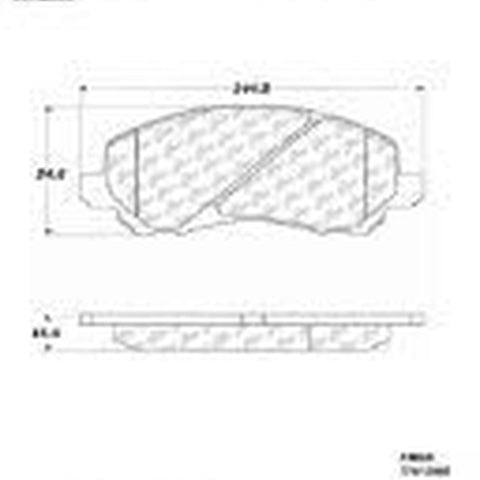 106.08660 Disc Brake Pad
