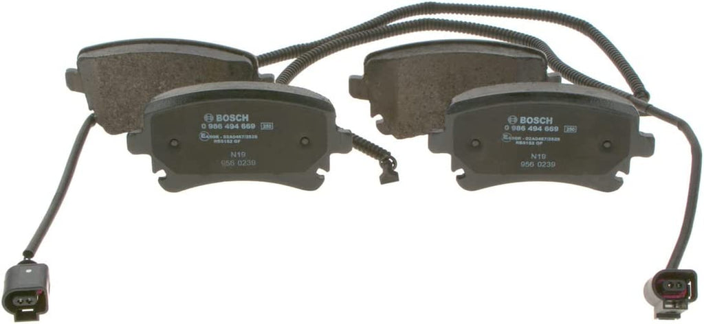 BP1664 Brake Pads - Rear Axle - ECE-R90 Certified - 1 Set of 4 Pads