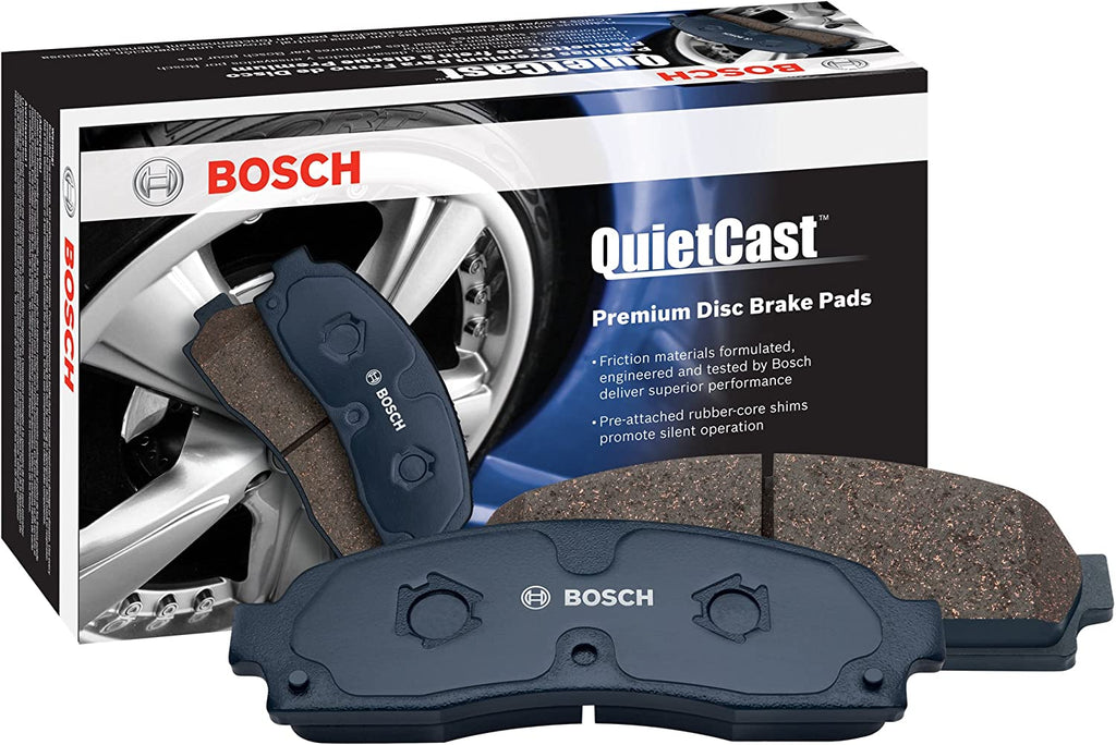 BP438 Quietcast Premium Semi-Metallic Disc Brake Pad Set - Compatible with Select Toyota Pickup; FRONT