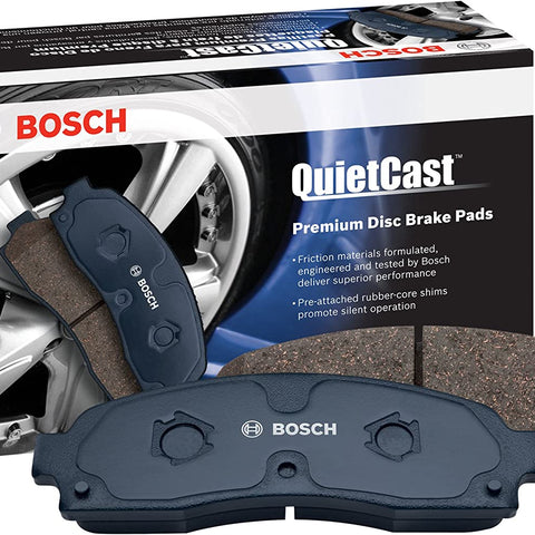 BP438 Quietcast Premium Semi-Metallic Disc Brake Pad Set - Compatible with Select Toyota Pickup; FRONT