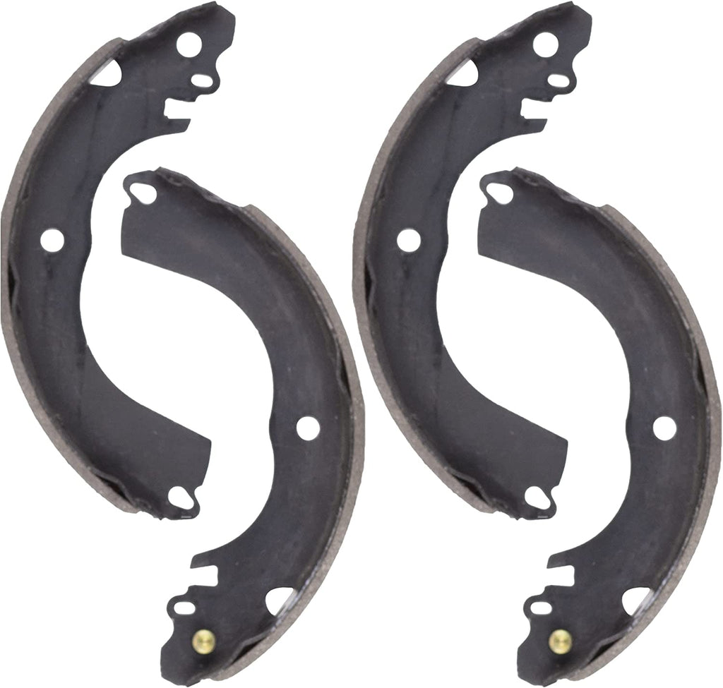 Premium Rear Brake Shoes for Mitsubishi I-Miev Mirage G4 Nissan Tiida Versa S924