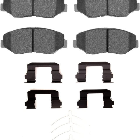 5000 Advanced Brake Pads - Ceramic and Hardware Kit