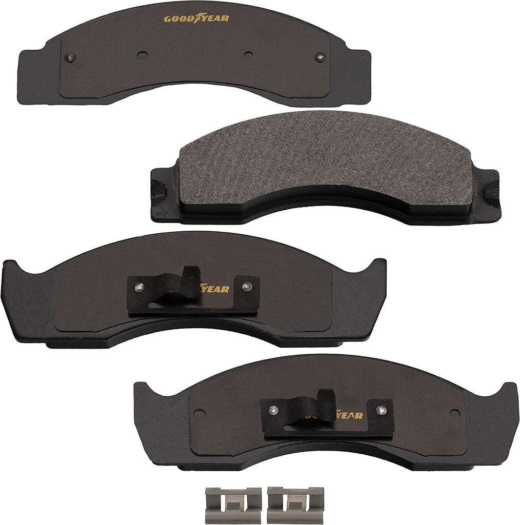 Front Ceramic Brake Pads for Ford E-450 F-450 Super Duty  GYD411