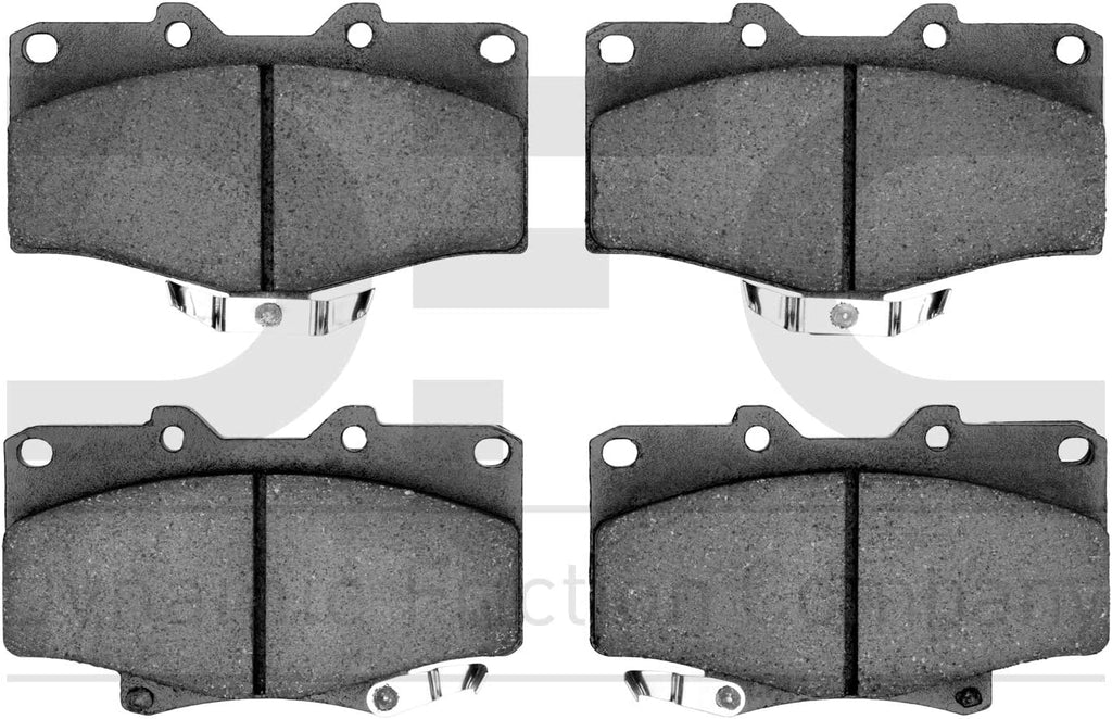 3000 Ceramic Brake Pads 1310-0611-00-Front Set for 1991-1995 Toyota 4Runner, 1993-1998 Toyota T100