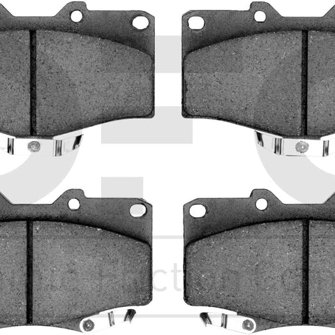 3000 Ceramic Brake Pads 1310-0611-00-Front Set for 1991-1995 Toyota 4Runner, 1993-1998 Toyota T100