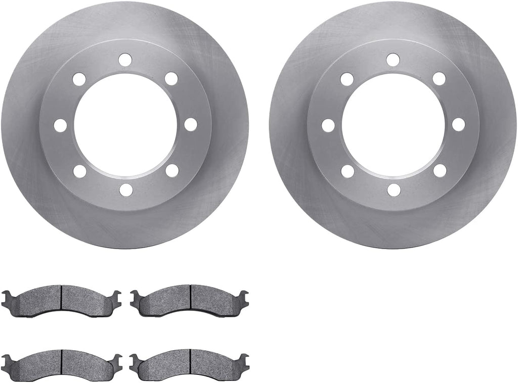 Front Brake Rotors with 5000 Advanced Brake Pads 6502-99363