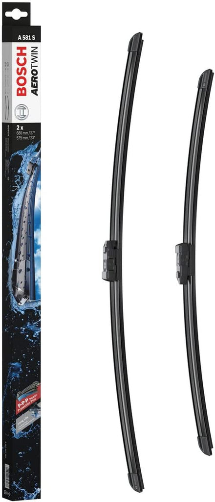 Bosch Wiper Blade Aerotwin A581S, Length: 680Mm/575Mm – Set of Front Wiper Blades