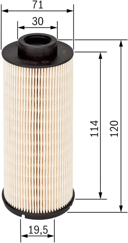 Bosch 1457431724 Fuel-Filter Element