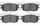 5000 Advanced Brake Pads - Ceramic 1551-1156-00-Front Set for 2006-2011 Hyundai Accent, 2006-2011 Kia Rio, 2006-2011 Kia Rio5, 2006-2012 Dodge Attitude