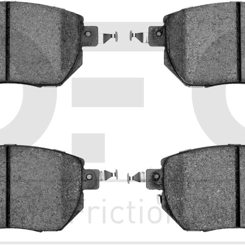 3000 Semi-Metallic Brake Pads 1311-0969-00-Front Set for 2003-2005 INFINITI FX35, 2003-2005 INFINITI FX45, 2003-2011 Nissan Murano, 2004-2008 Nissan Maxima, 2005-2006 Nissan