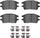 5000 Advanced Brake Pads - Ceramic and Hardware Kit
